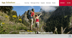 Desktop Screenshot of fewo-schnitzer.info
